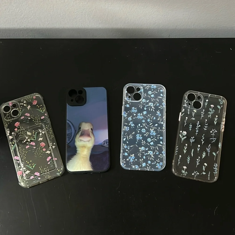 iPhone 14 Plus covers. Cute and like new.